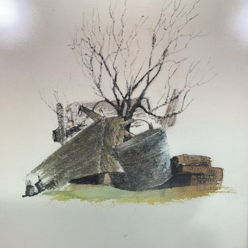 Vintage E.L. Butler Original Watercolor Art Painting “Water Bucket” Signed - Picture 3 of 15