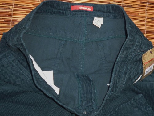 UNIONBAY PANTALONE DONNA JUNIOR CLASSICO MORBIDO VELLUTO A COSTE ELASTICIZZATO NUOVO CON ETICHETTE - Foto 3 di 6