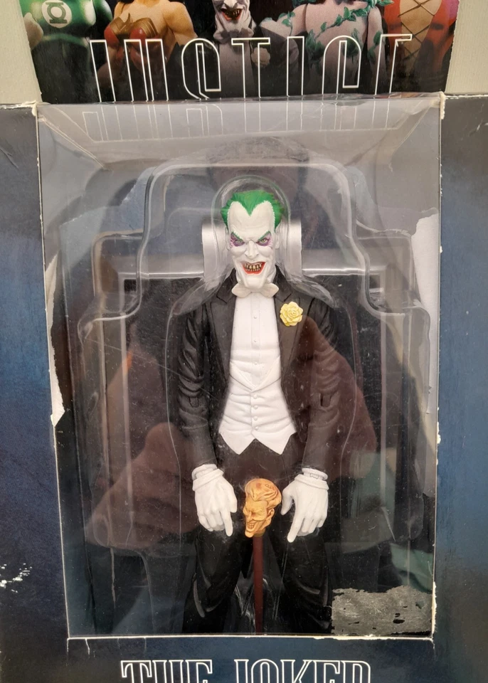 DC DIRECT ALEX ROSS JUSTICE SERIE 3 THE JOKER JLA ACTION FIGURE IN BOX - Immagine 2 di 3
