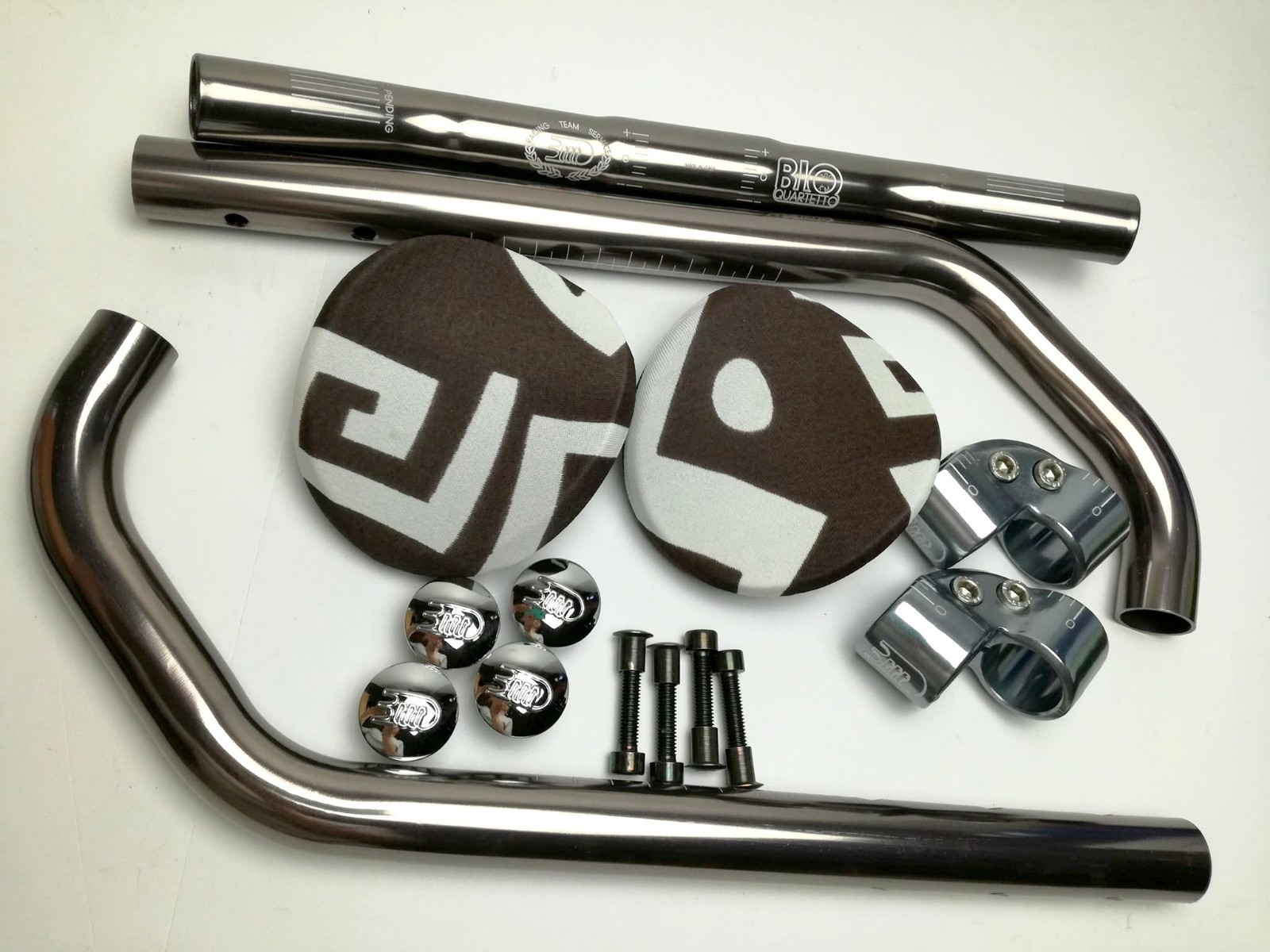NOS 3TTT BIO QUARTETTO Triathlon Handlebar Time Trial 3T Race Aero Chrono NOS 3TTT BIO QUARTETTO Triathlon Handlebar Time Trial 3T Race Aero Chrono