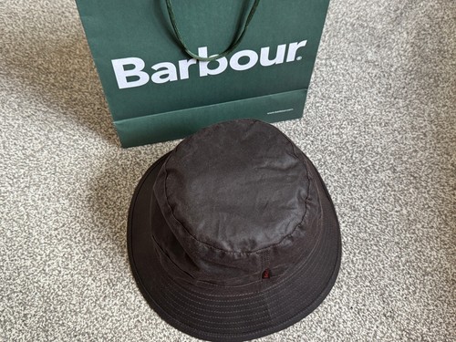 NEU + Etikett sehr hochwertiger Barbour WAX Bucket Sport Hut Gr. XL - Oasis Style
