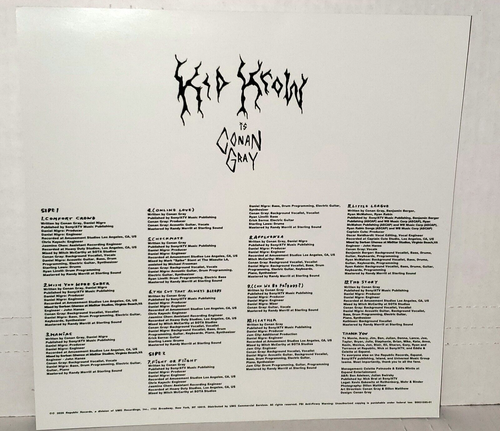 CONAN GRAY Kid Krow LP VG+Mixed Opaque Pink Vinyl 2020 Republic B0031595-1 - Picture 4 of 4