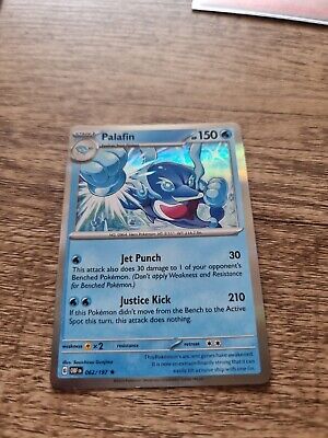 Pokemon Palafin 062/197 Obsidian Flames Holo Rare Pack Fresh Pokemon Palafin 062/197 Obsidian Flames Holo Rare Pack Fresh