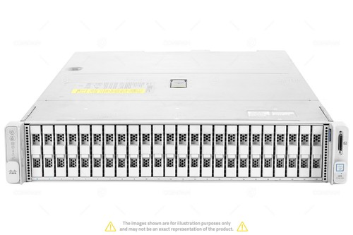 CISCO UCS C240 M5 24SFF 2x Xeon Gold 6136 256GB RAM Rails - Picture 2 of 11