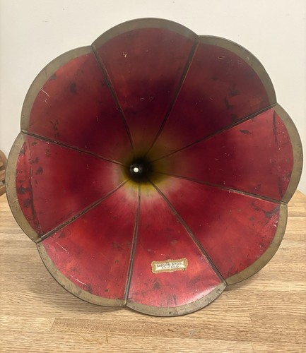 ZYLINDERPHONOGRAPH MORNING GLORY SUNBURST HORN BABSON BRO’S - Bild 2 von 13
