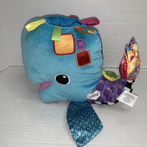 Tomy Lamaze Franky the Hanky Whale Stuffed Animal with Scarfs Educational Toy - Picture 3 of 20