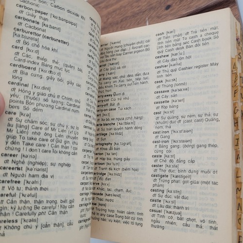 Old Tu dien Anh-Viet English-Vietnamese Dictionary 19,500 Nha Xuat Book Vintage - Foto 5 di 5