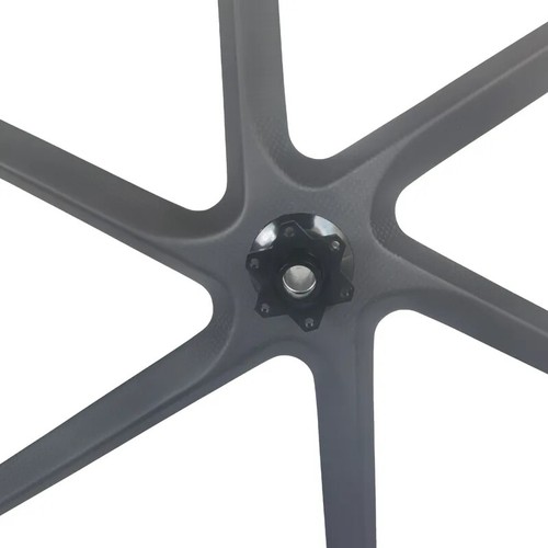 29er Carbon Fiber Mtb Bicycle Wheelset 6 Spokes Rim with 6 Bolts Disc Brake - Picture 18 of 27
