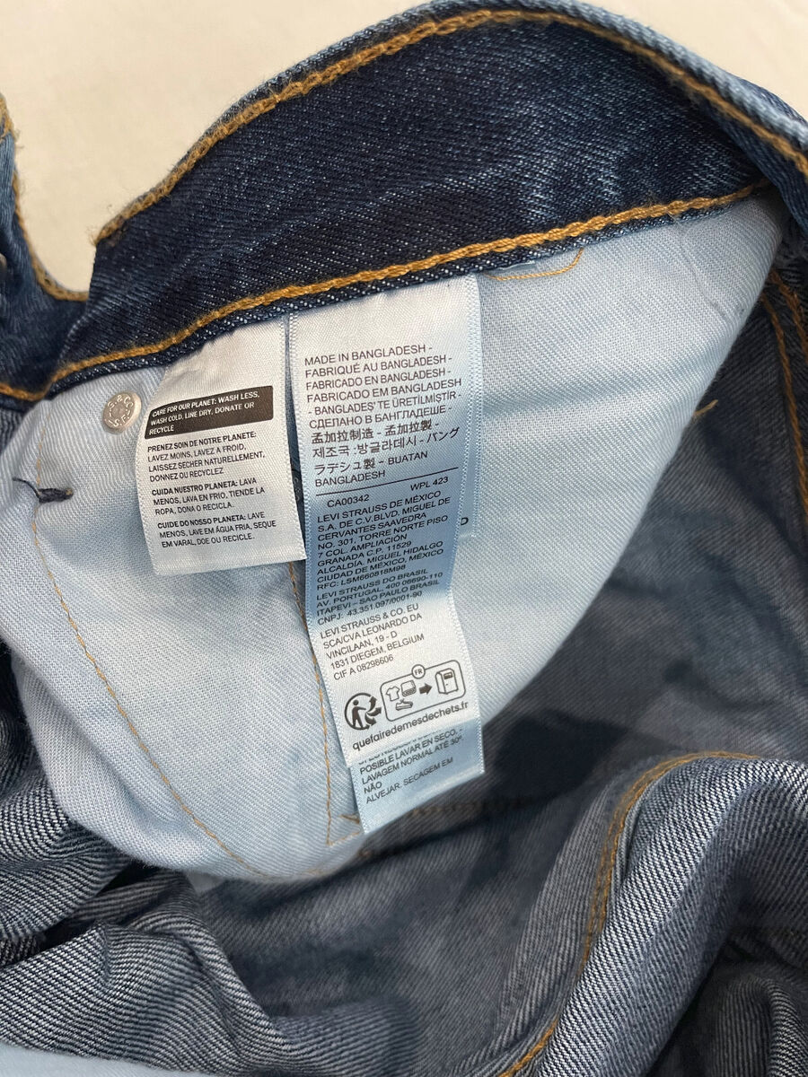 Levis 517 Bootcut Mens Jeans 34X30 Dark Stonewash W34L30