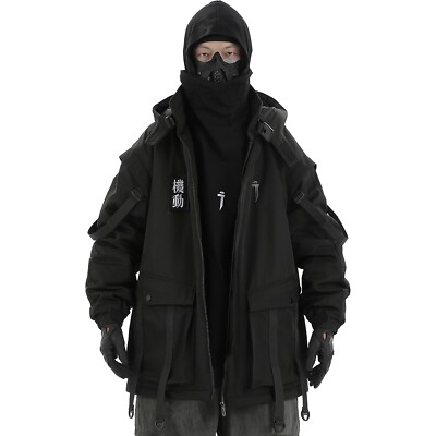 Ice Jacket Niepce Inc Japanese Streetwear Zip Up Windbreaker