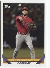 2019 Topps Archives ZACK COZART 1993 Topps Card #242 - ANGELS -