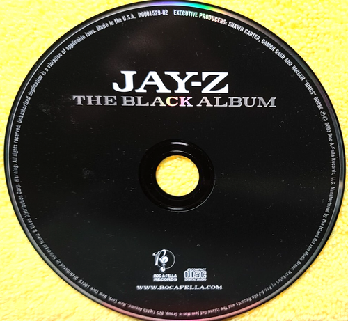 JAY-Z The Black Album CLEAN/EDITED CD 2003 EXCELLENT / NEAR MINT COND FREE SHIP - Picture 3 of 3