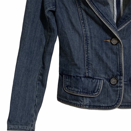 Guess Size S/P Women’s Fitted Denim Jacket Jean Jacket by Guess - Picture 2 of 6