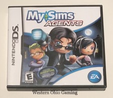EMPTY My Sims Agents (Nintendo DS, 2009) CASE ONLY