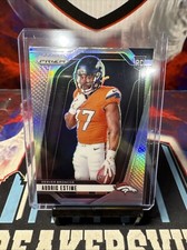 2024 Panini Prizm Football Auction Estime Rookie Variation Silver #3 Broncos