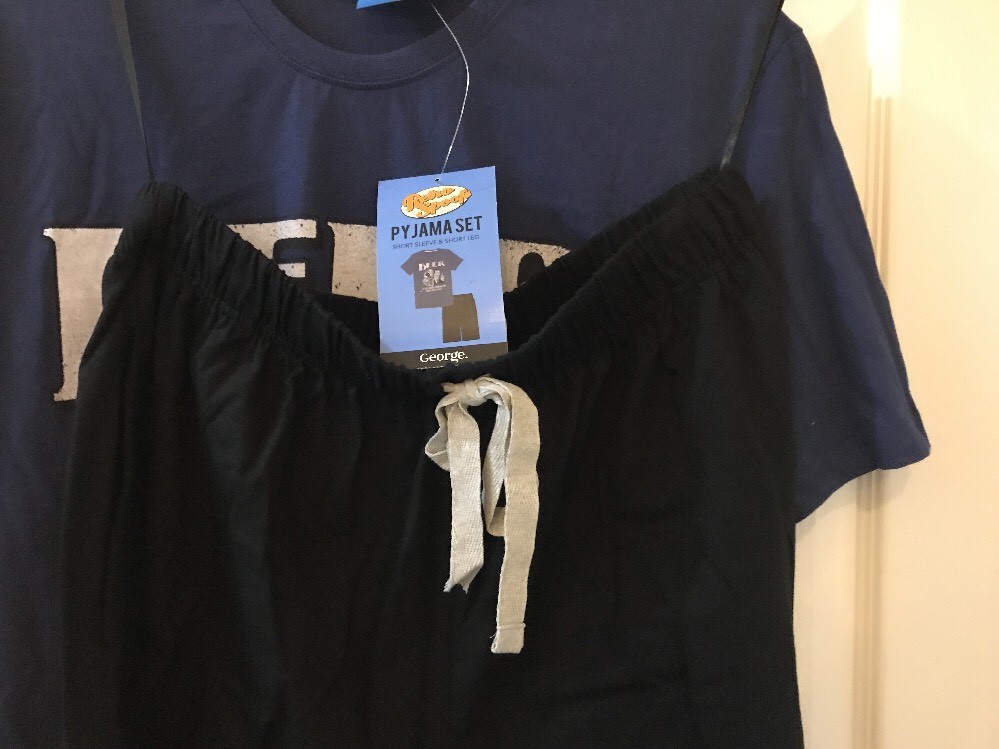 George Mens Pyjamas Set Size L eBay