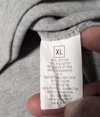 AIRWALK ICONS Men Medium Gray Cotton Blend Short Sleeve Graphic Print T-Shirt - Picture 9 of 17
