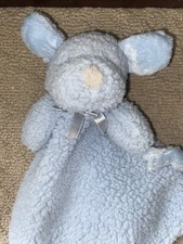 Blankets  Beyond Blue Sherpa Bear Security Blanket Lovey EUC