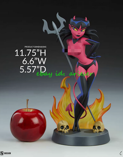 Perfect Sideshow Devil Girl 200574 Statue Figure Polystone In Stock New Toys - Afbeelding 1 van 7