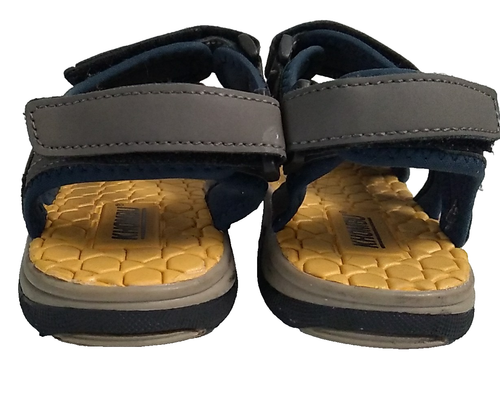 Khombu Kinder Jungen Sandalen braun Fersenriemen offene Zehenriemen 2M - Bild 6 von 12