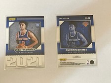 QUENTIN GRIMES RC - 2021 Panini Instant YEAR ONE NBA - 1/387 New York Knicks SP