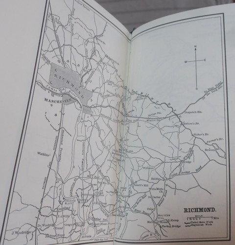 Virginia Civil War Campaigns,1864-1865 by Humphreys,2 Vols.,Maps,Archive Soc. ed - Picture 18 of 19