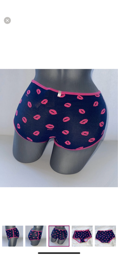 VICTORIAS SECRET PINK LOGO BOYSHORT PANTY UNDERWEAR. NWT - Picture 97 of 123