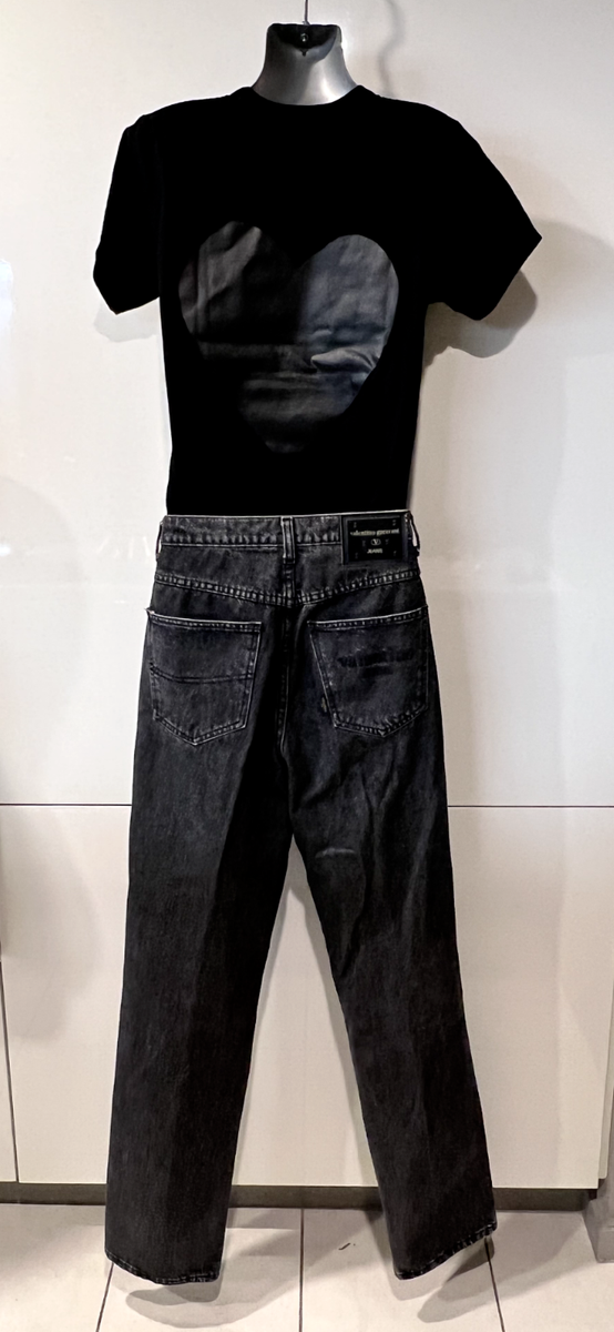 VALENTINO GARAVANI JEANS Italy Black 100% Cotton Denim VALENTINO GARAVANI JEANS Italy Black 100% Cotton Denim