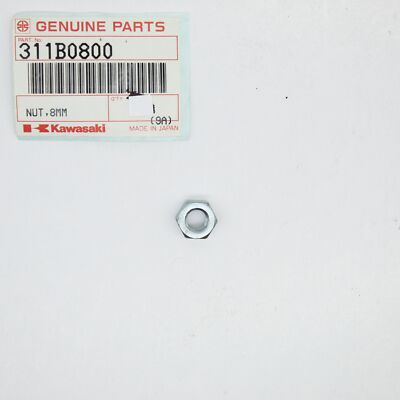 Kawasaki 8MM Nut Part Number - 311B0800 | eBay