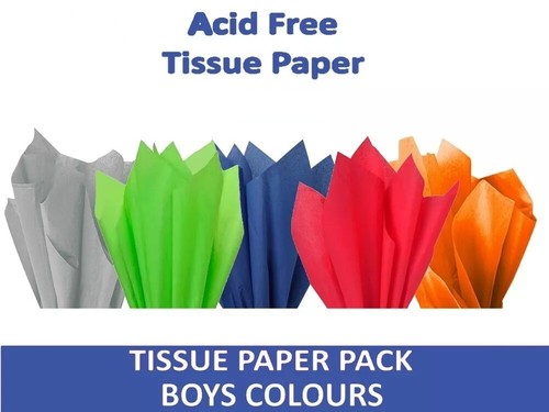 Coloured Tissue Paper - High Quality & Acid Free - 350mm x 450mm - 24 Colours - Picture 5 of 32