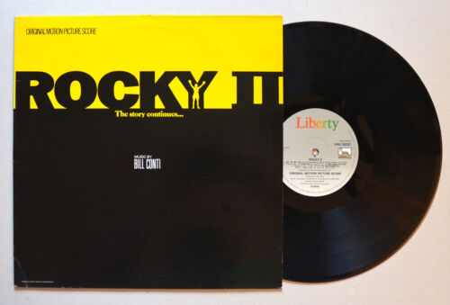 ROCKY II by BILL CONTI Original Soundtrack 1979 1.Press VG+ VINYL LP 2 Stallone - Afbeelding 1 van 6
