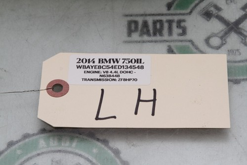 13-15 BMW F01 F02 7 SERIES LEFT DRIVER SIDE REAR VIEW MIRROR JET BLACK OEM - Picture 2 of 11