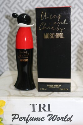 Cheap and Chic by MOSCHINO Eau de Parfum EDP Women Spray 1.7 fl. oz. RARE