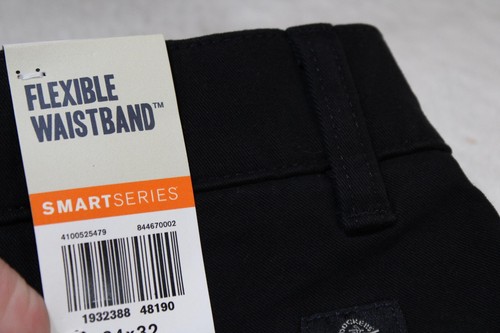 Pantalones chinos Dockers Ultimate para hombre calce recto Smart 360 Flex 1932388 negros nuevos - Imagen 17 de 17