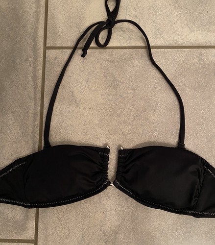 Lascana Michalsky Mixkini Bikini Top Oberteil Bandeau schwarz 32 A B XS NEU - Bild 4 von 6