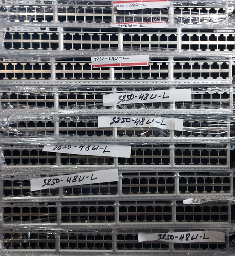 Cisco WS-C3850-48U-L PoE 3850-NM-4-1G w/Power 3850 CCNA CCNP Lab 1-YR WARRANTY!