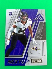 2022 Panini - Playbook Football (Insert: Next Up) #NU-38 Kyle Hamilton (RC)