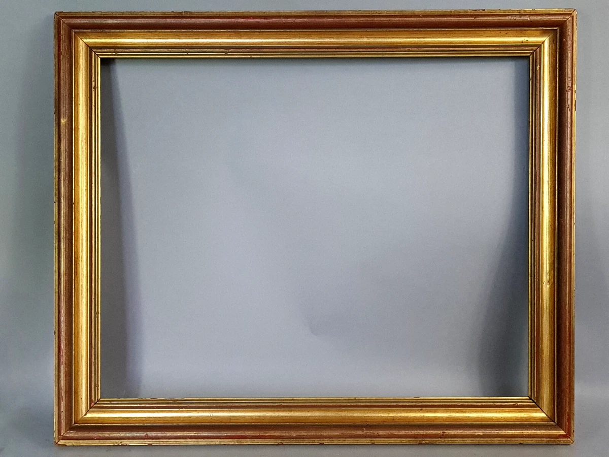 Cadre Photo Moderne Bois Noir - 31.5x26.5 Cm, Feuillure 28x23 Cm, Occasion Bon état