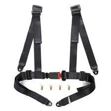 4 Point 2 Inch Straps Racing Harness Belts Set Red Black Universal Premium 4 Point 2 Inch Straps Racing Harness Belts Set Red Black Universal Premium