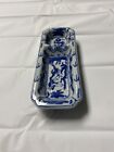 Chinese antique Porcelain Ming dynasty Xuande Blue white Dragon Pen Holder
