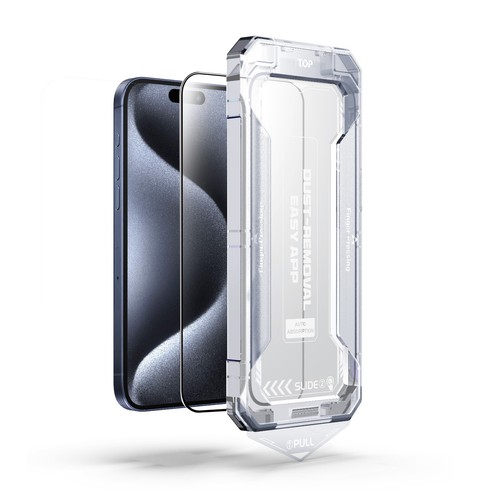 Lámina protectora de vidrio real para iPhone 16 / Plus / Pro / Pro Max - Imagen 46 de 55