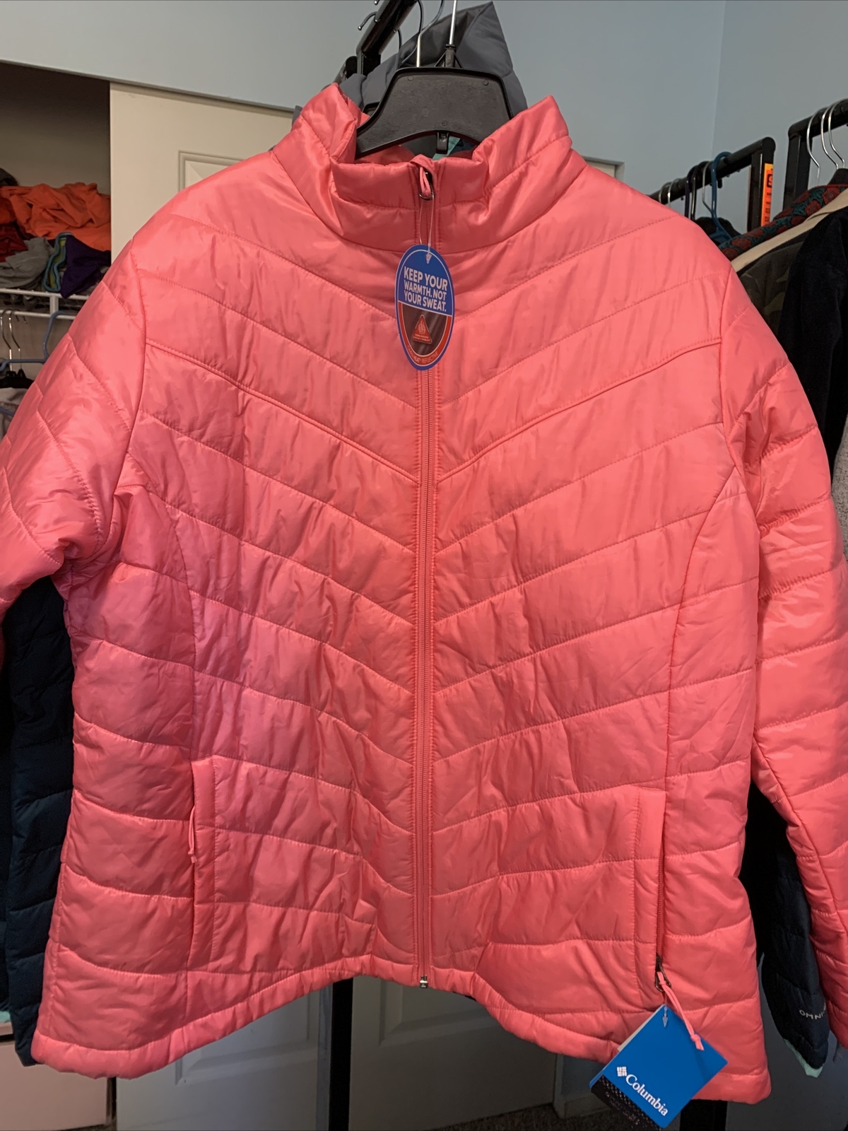 columbia plus size omni heat jacket