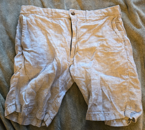J Crew - Linen - White - Pockets - Size 32 - Shorts