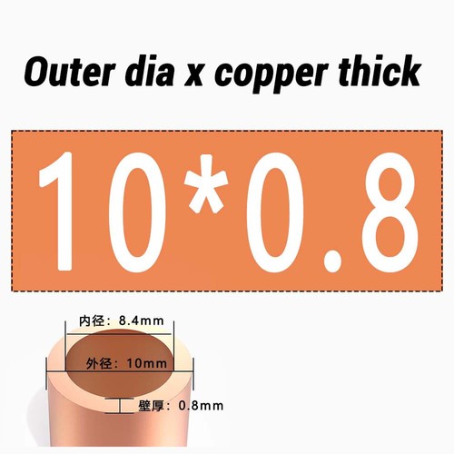 Any Size Copper Tube 2mm-1/4"- 12mm Inch Diameter Type K Soft Coil Copper Pipe - Afbeelding 32 van 35