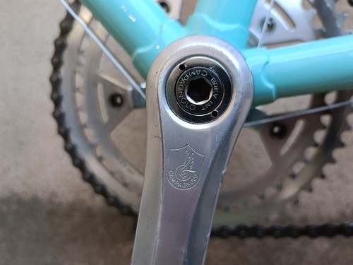 Bici corsa vintage eroica Bianchi Rekord 840 del 1987 - Foto 17 di 24