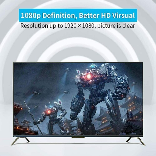 VGA Input To HDMI Output Adapter PC Laptop To HDTV Moniter Projecter Converter F - Picture 14 of 15
