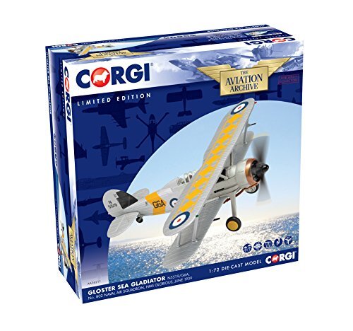 Corgi 1/72 Scale AA36211 - Gloster Sea Gladiator #802 Naval Air Sq. HMS Glorious - Picture 5 of 5