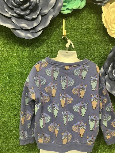 Gardner And The Gang Blue Scuba Horse Head Shirt Size 4-6 Years - Picture 3 of 4