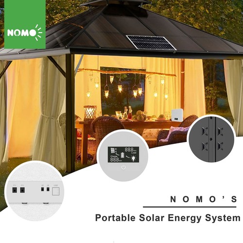 Generador eléctrico solar portátil de 16 vatios - Foto 2 di 6