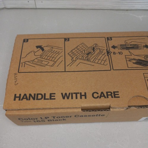 Ricoh Color LP Toner  Cassette Type 165  BLACK - GENUINE - BRAND NEW - Picture 3 of 8